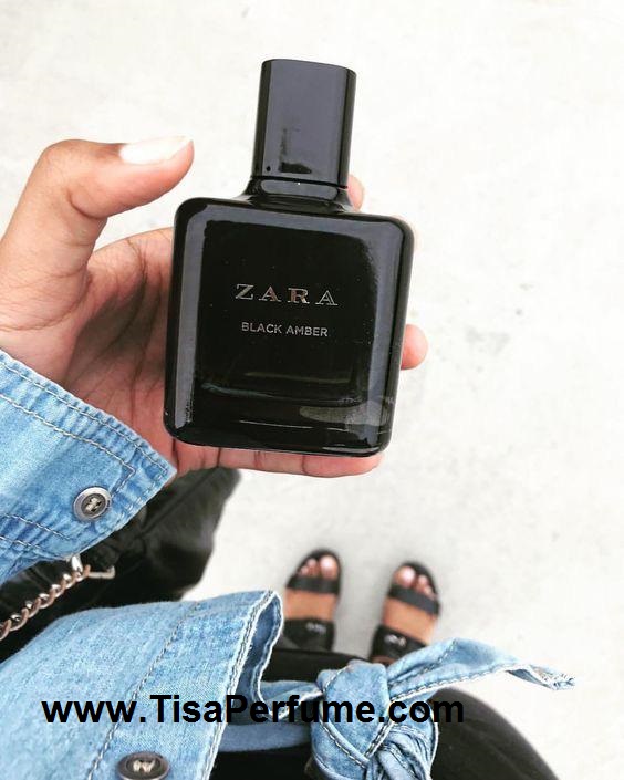 zara black amber tisa عطر زارا بلک آمبر
