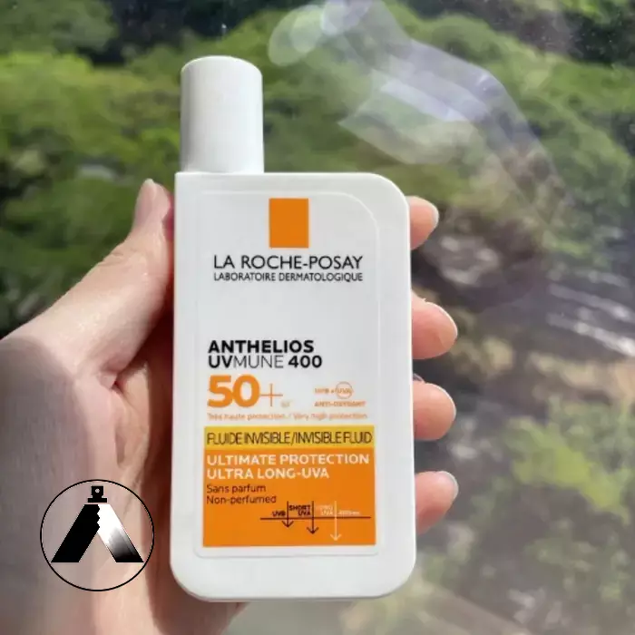 ضد آفتاب فلوئیدی بی رنگ لاروش پوزای مدل Anthelios ضدلک