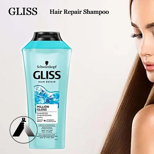 شامپو درخشان‌کننده گلیس مدل MILLION GLOSS تیسا