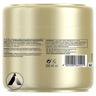 ماسک مو کراتین پنتن مخصوص موهای رنگ‌شده تیسا