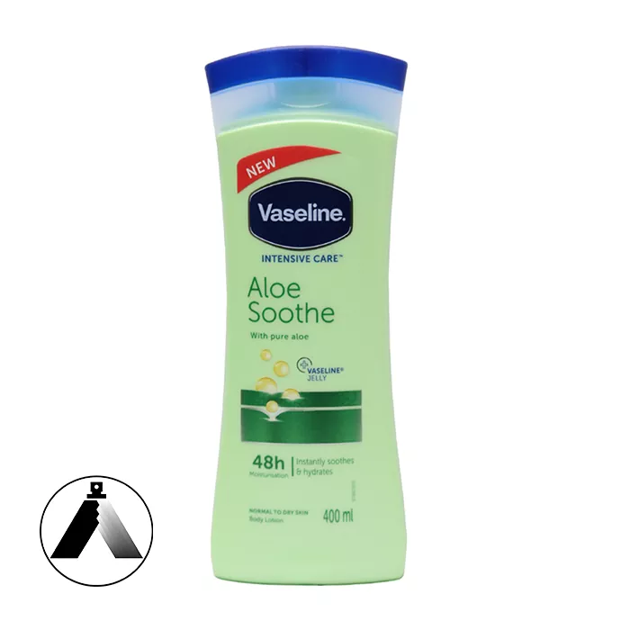 لوسیون بدن آلوئه وار وازلین مدل Vaseline Aloe Soothe