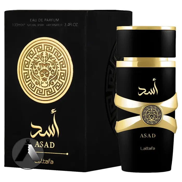 عطر ادکلن لطافه اسد حجم 100 میلی لیتر