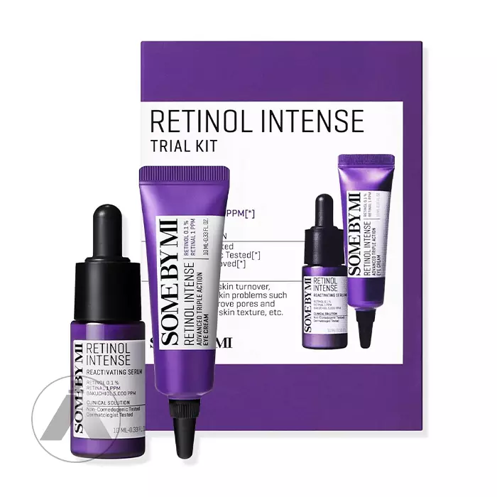 کیت مینی رتینول و کرم دور چشم سام بای می