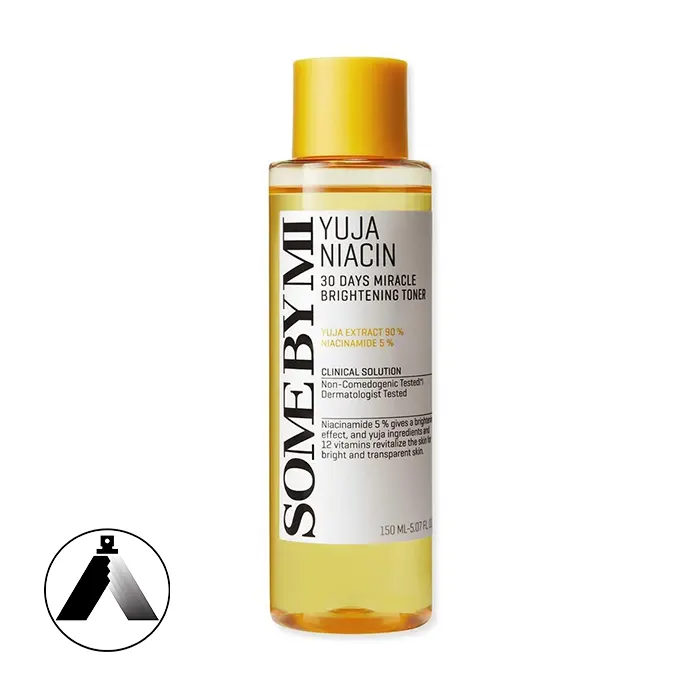 تونر پاک‌کننده آرایش و روشن‌کننده یوجا نیاسین سام بای می