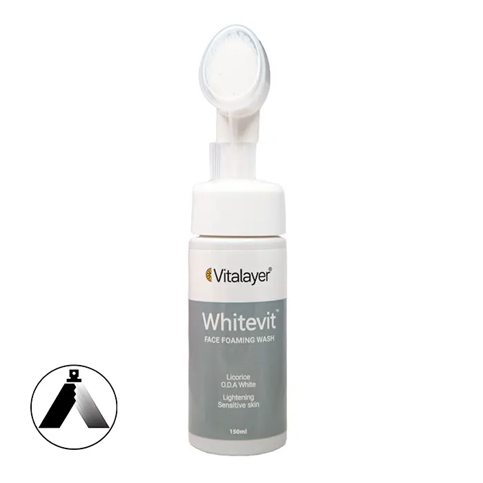 فوم شستشوی صورت مدل Whitevit ویتالیر