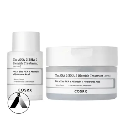 سرم و پد ضد لک و ضد جوش کوزارکس