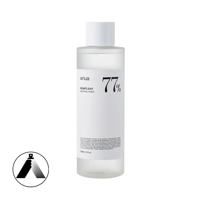 تونر تسکین‌دهنده حاوی 77% عصاره هارتلیف آنوا