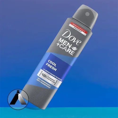 اسپری بدن مردانه داو مدل Cool Fresh Body Spray 48 Hour