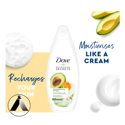 شامپو بدن داو Ritual Invigorating مدل Avocado Oil and Calendula 4 شامپو بدن داو Ritual Invigorating مدل Avocado Oil and Calendula
