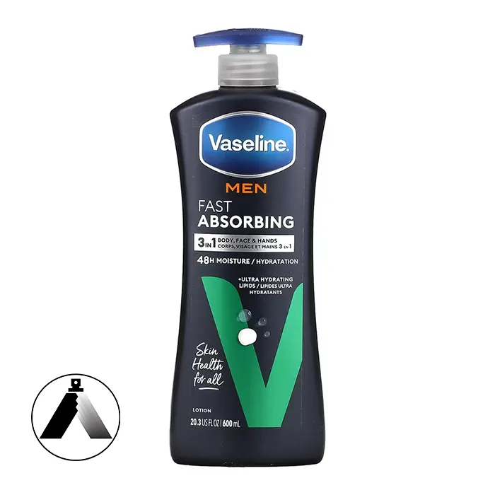 لوسیون بدن مردانه وازلین مدل Men Fast Absorbing