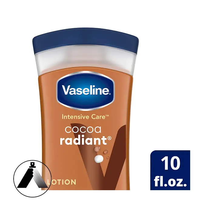 لوسیون بدن وازلین مدل Cocoa Radiant
