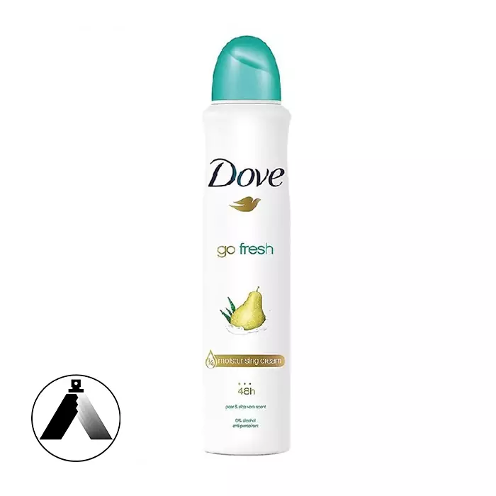 اسپری ضد تعریق داو مدل گلابی و آلوئه ورا