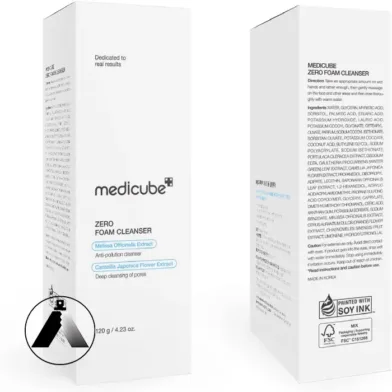 فوم شستشوی کنترل منافذ مدی کیوب