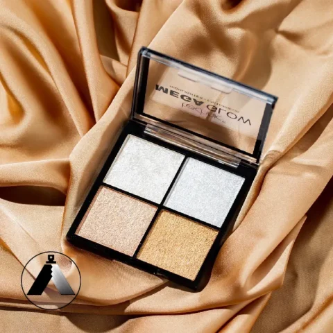 Technic Mega Glow Highlighter Palette3 پالت هایلایتر تکنیک مدل Mega Glow
