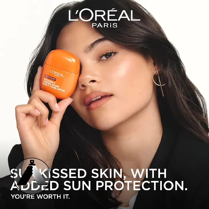 فلوئید رنگی ویتامین C لورال مدل Revitalift SPF30