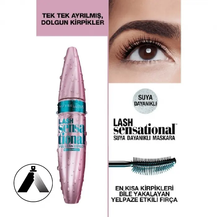 ریمل ضد آب میبلین Lash Sensational مشکی