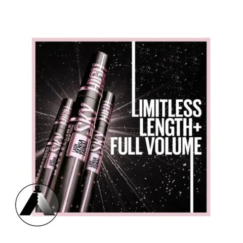 Maybelline New York Lash Sensational Sky High Mascara3 ریمل میبلین Lash Sensational Sky High
